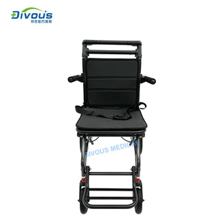 Airplane Use Plane Chair Foldable Manual Lightweight Aluminum Chair Wheel Travel Transport Chair Ultralight Disabled Elderly