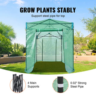 Pop Up Greenhouse Outdoor Simplicity Pop-up Green House High Strength PE Cover for Garden Backyard Planting and Storage