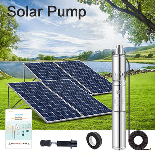 750W 400W 370W 150W DC 12V 24V 48V 60V Submersible Well Water Pump Solar Water Pump With Bulit In Controller For Electric Cycle