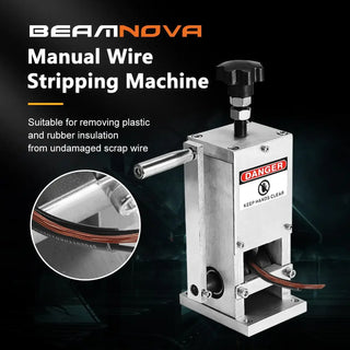 1.5-25mm Manual Wire Stripping Machine Copper Cable Stripper Scrap Recycle Tool Cable Stripper Peeler Can Connect Hand Drill