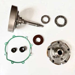 Wet Shoe Clutch Drum Housing Carrier One Way Bearing Kit for Hisun Massimo MSU HS400ATV HS400UTV UTV ATV 400 21210-003-0000