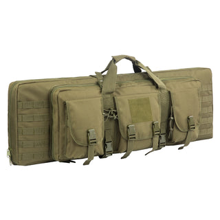 32 38 42 inch Double Rifle Case Bag Tactical Weapon Gun Case Rifle & Pistol Bag Long Gun Bag for Hunting Range Sports Transport