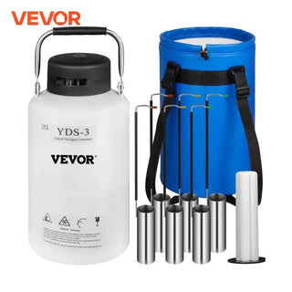 3L 6L 10L 20L Liquid Nitrogen Container Static Cryogenic Tank Aluminum Dremel Accessories Tools Transportation Industry