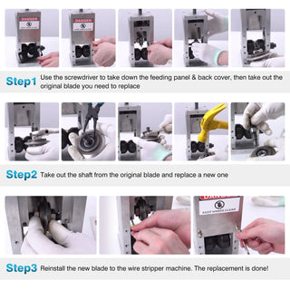 1.5-25mm Manual Wire Stripping Machine Copper Cable Stripper Scrap Recycle Tool Cable Stripper Peeler Can Connect Hand Drill