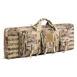 32 38 42 inch Double Rifle Case Bag Tactical Weapon Gun Case Rifle & Pistol Bag Long Gun Bag for Hunting Range Sports Transport