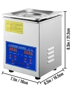 Ultrasonic Cleaner 2L 3L 6L 10L 15L 22L 30L Digital Timer Stainless Steel Bath Jewelry Glasses Watch Cleaning Machine