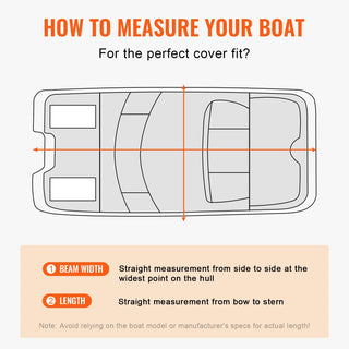 19'-20' Waterproof Trailerable Pontoon Cover 800D Marine Grade PU Oxford Fabric with Motor Cover 16 Windproof Buckle Strap