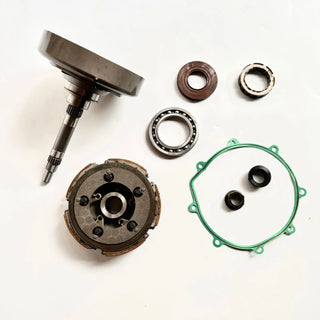 Wet Shoe Clutch Drum Housing Carrier One Way Bearing Kit for Hisun Massimo MSU HS400ATV HS400UTV UTV ATV 400 21210-003-0000