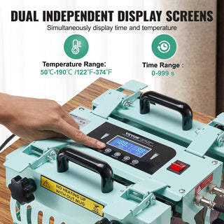 Tumbler Heat Press Machine 2 Station Heaters 11-30oz Mug Press Tumbler Press for Sublimation Tumblers Cups and Mug 19.6lbs