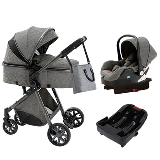 New Baby Stroller 3 in 1 High Landscape Stroller Reclining Baby Carriage Foldable Stroller Baby Bassinet Puchair Newborn