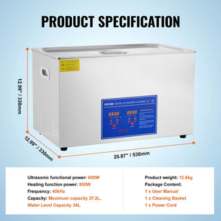 Ultrasonic Cleaner Home Appliance Ultrasound Cleaner Ultrasound Cleaning Machine 1.3-30L Portable Washing Machine