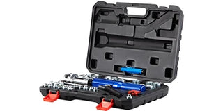 Hydraulic Flaring Tool Kit, 45° Double Flaring Tool, Brake Repair Brake Flaring Tools for 3/16"-1/2", Brake Flare Tool