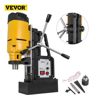 Magnetic Drill Press 980/1100/1200W Electric Bench Drilling Rig Machine for Engineering Steel Structure MD40 MB23 BRM35 ﻿