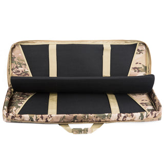 32 38 42 inch Double Rifle Case Bag Tactical Weapon Gun Case Rifle & Pistol Bag Long Gun Bag for Hunting Range Sports Transport