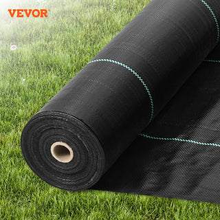 Weed Barrier Landscape Fabric Heavy Duty Garden Weed Fabric Woven PP Driveway Fabric Weed Blocker Weed Mat for Landscaping