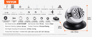Ball Vise 3" 5" Engraving Setting Tool Standard Rotation Engraving Block Vise Attachment Jewelry Engraving Block Tools