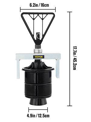 Cylinder Liner Remover For 4.9" to 5.63" Bore Compatible with Detroit Diesel 60 Series 12.7L & 14L and MTU S2000 Engines