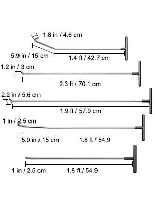 Paintless Dent Removal Rods Stainless Steel Rods Car Dent Repair Kit Glue Puller Kit for Auto Dent Removal Door Dings