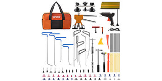 Paintless Dent Removal Rods Stainless Steel Rods Car Dent Repair Kit Glue Puller Kit for Auto Dent Removal Door Dings