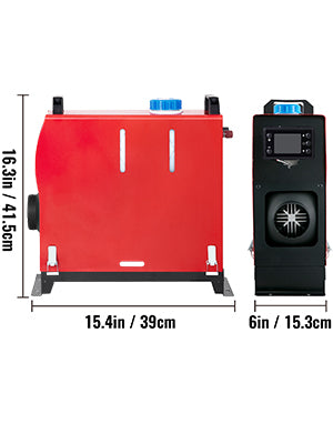 8KW Parking Heater 12V Car Diesel Air Heater All-In-One with LCD Monitor Bus Trailer Boat Trunk Diesel Vehicles Heating