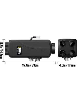 8KW Car Heater Diesel Air Heater 12V with LCD Monitor Silencer Fuel Tank for Boat Bus RV SUV Trailer Diesel Parking Heater