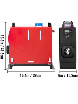 8KW Parking Heater 12V Car Diesel Air Heater All-In-One with LCD Monitor Bus Trailer Boat Trunk Diesel Vehicles Heating