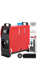 8KW Parking Heater 12V Car Diesel Air Heater All-In-One with LCD Monitor Bus Trailer Boat Trunk Diesel Vehicles Heating