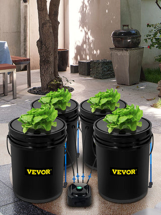 Hydroponics Deep Water Culture DWC Hydroponic System 5 Gallon 4 / 5 / 8 Buckets Hydroponic Systems, Parts & Accessories