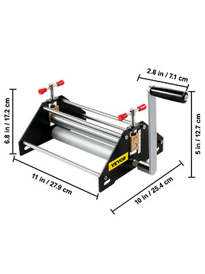 9x15in Etching Printing Presser Portable Tabletop Steel Basic Art Printmaking Etching Press Machine with L-shaped Handle