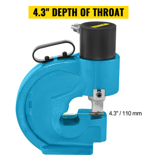 CH-70 Hydraulic Split Hole Puncher 35T Hole Digger Force Punching Tool Kit For Iron Plate Copper Aluminum Stainless Steel