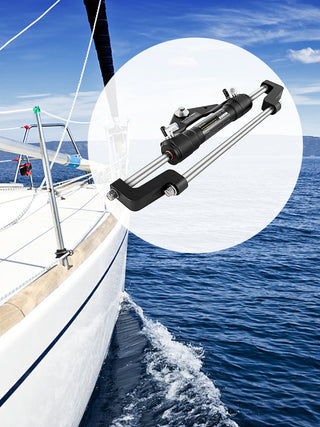 Hydraulic Steering Cylinder 300HP Without Hydraulic Hose and Helm for Outboards Boat Steering System