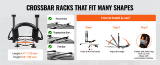 Kayak Roof Rack 2 Pairs J-Bar Soft Roof Rack Quick Folding Top Mount Tie Down Carrier for kayak Surf Board Canoe Ski Board