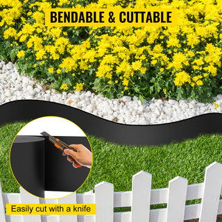 Landscape Edging Terrace Board 40 /150 /300 /60 /80 ft Length 10 inch Depth Lawn Garden Landscaping & Garden Materials