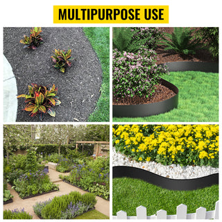 Landscape Edging Terrace Board 40 /150 /300 /60 /80 ft Length 10 inch Depth Lawn Garden Landscaping & Garden Materials