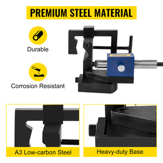 Tube Pipe Notcher Heavy Duty Flexible 0-50 Degree Rotation Angle for Creating Cracks in Pipes Cutting Metal Wood PVC Board