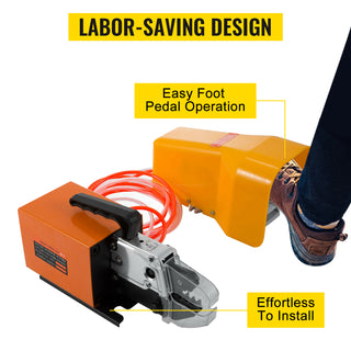 AM-10 Small Pneumatic Crimping Machine Electric Terminal Press-Bonding Tool Multi-Function Terminal Wire Cold Crimper