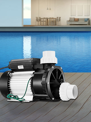 Swimming 1/2 HP 110V Hot Tub 0.37 Kw Water Circulation Spa Pump Above Ground Pool and Whirlpool Bath Black, Clearance Sale