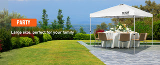 Pop Up Canopy Tent 250D PU Silver Coated Tarp with Portable Roller Bag and 4 Sandbags Waterproof and Sun Shelter Gazebo