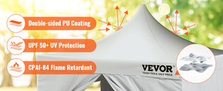 10x10 FT Pop up Canopy with Removable Sidewalls Portable Gazebo & Wheeled Bag  UV Resistant Waterproof Tent for Patio