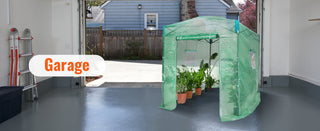 Pop Up Greenhouse Outdoor Simplicity Pop-up Green House High Strength PE Cover for Garden Backyard Planting and Storage