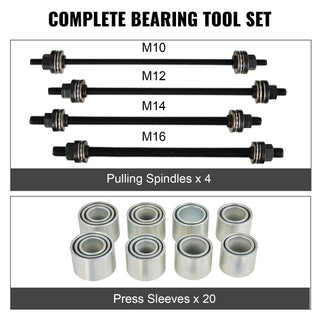 VEVOR 28pcs Pull and Press Sleeve Kit Removal Installation Bushes Bearing Tool for Cars and LCV HGV Engines Auto Maintenance Set