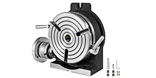 Rotary Table 8 Inch/200 MM Horizontal Vertical Rotary Table MT-3 3-Slot / 4-Slot for Milling 360 Degrees Precision Working