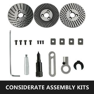 Rotary Table 6inch(150mm) Horizontal Vertical Milling Table 4-Slot MT-2 Indexing Plate Set for Precision Milling Drilling