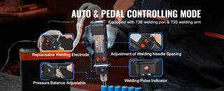 Battery Spot Welder 14.5KW Capacitor Energy Storage Pulse Battery Spot Welder with 73B Welding Pen 801D High Power Spot