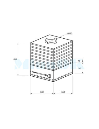 Suszarka do owoców Profit M ESP-01 (35 l, metal)