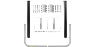 Boat Trailer Guide-ons 22" / 40" / 48" / 60" Steel Trailer Post w/2PCS PVC Tube Covers & Boat Accessories w/Mounting Parts