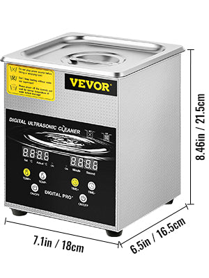 2L 3L 6L 10L 15L Upgraded Ultrasonic Cleaner Lave-Dishes Portable Washing Machine Diswasher Ultrasound Home Appliances