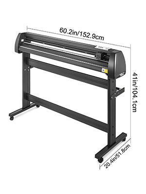 53 Inch Vinyl Cutter Plotter Machine 1350mm Vinyl Cutting Plotter Signmaster LCD Screen for DIY Advertising Label Making