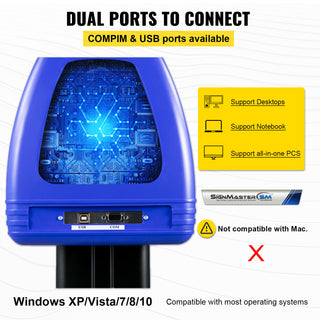 28 Inch Vinyl Plotter Sign Cutting Machine Software Signmaster Windows Compatible System 20 Blades LCD Black for Crafts