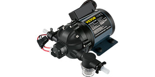 Washdown Pump 12V RV Water Pump 7 GPM 60 PSI Max. 10 FT Lift Self Priming for Marine Deck, Yacht, Caravan Motorhome Boat